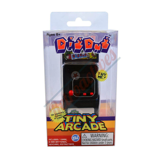 Tiny Arcade Dig Dug Handheld Electronic Game