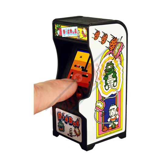 Tiny Arcade Dig Dug Handheld Electronic Game