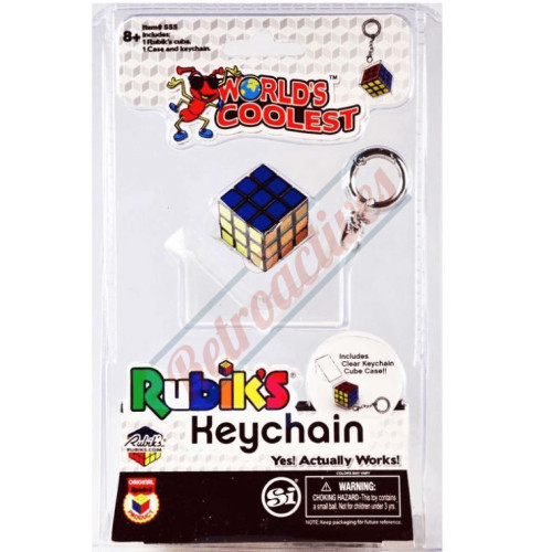 World's Coolest Rubik's Cube Keychain World's Coolest Rubik's Cube Keychain