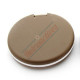 Chocolate Cookie Compact Mirror Comb Case-Milk