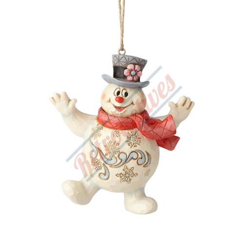 Jolly Frosty Ornament by Jim Shore Jolly Frosty Ornament by Jim Shore