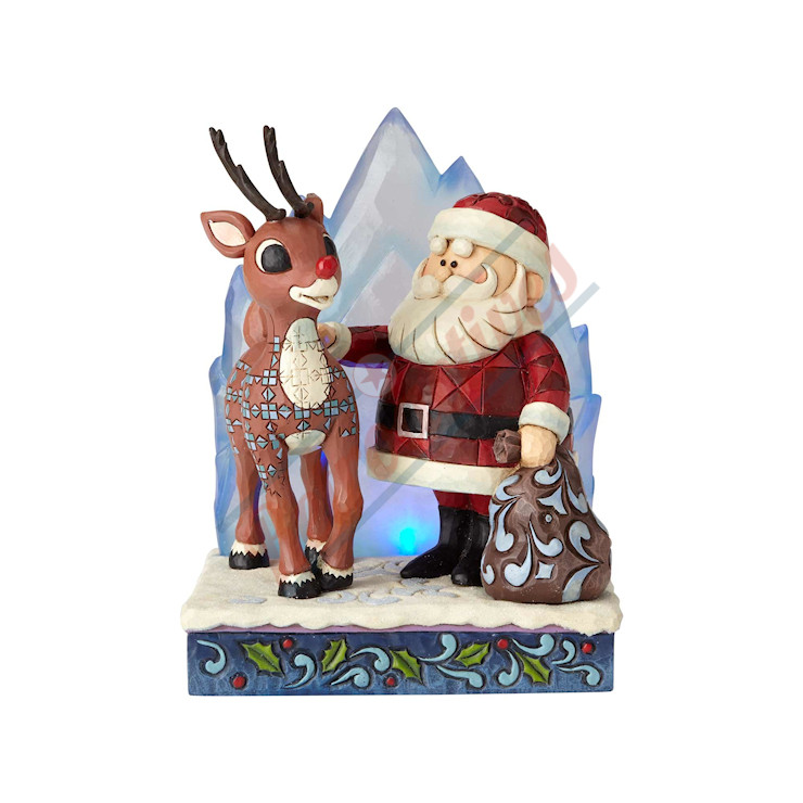 Rudolph And Santa