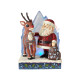 Lighted Rudolph and Santa with Iceberg Figurine By Jim Shore