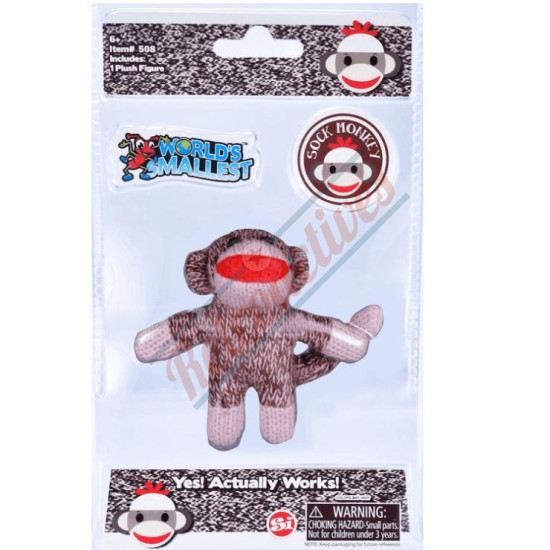 World's Smallest Sock Monkey