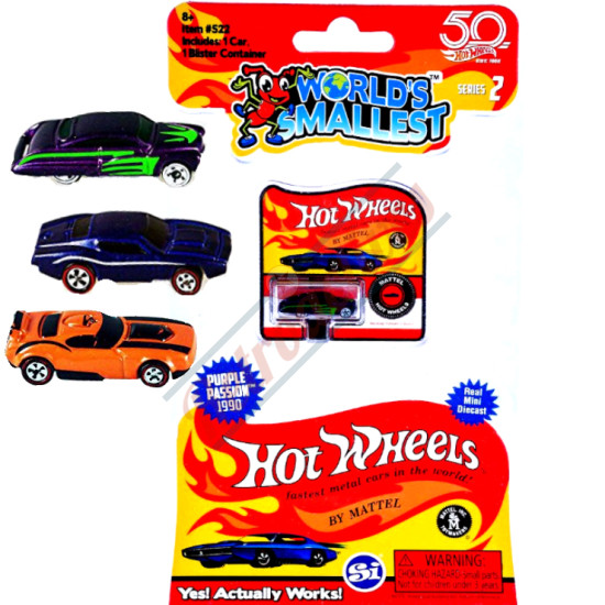 World's Smallest Hot Wheels Series 2