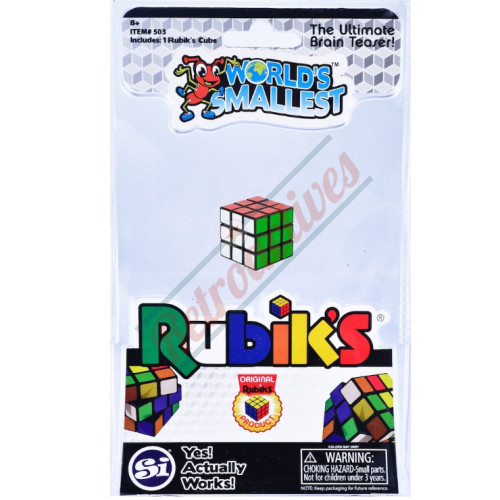World's Smallest Rubik's Cube  World's Smallest Rubik's Cube