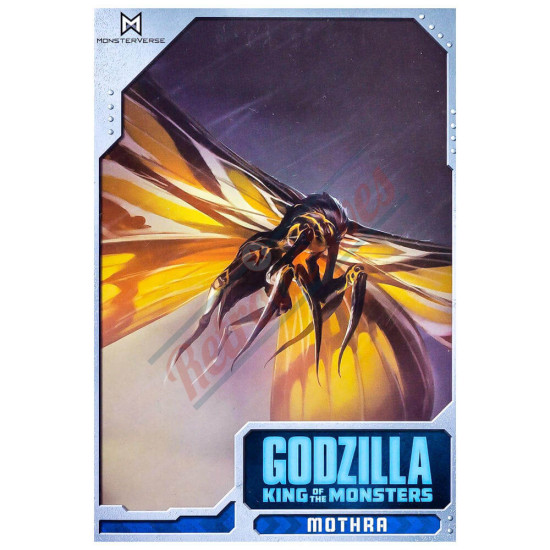 2019 Godzilla - Neca - King of Monsters - Mothra - 12 Inch Wing-to-Wing Action Figure - 2019 Godzilla Movie Figure 