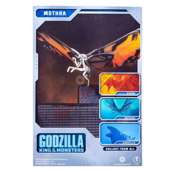 2019 Godzilla - Neca - King of Monsters - Mothra - 12 Inch Wing-to-Wing Action Figure - 2019 Godzilla Movie Figure 