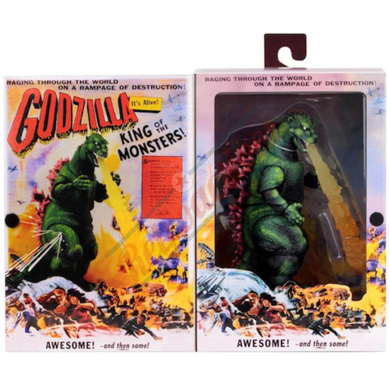 1956 Godzilla - Neca - 12 Inch Head to Tail Action Figure – 1956 Movie Poster Godzilla