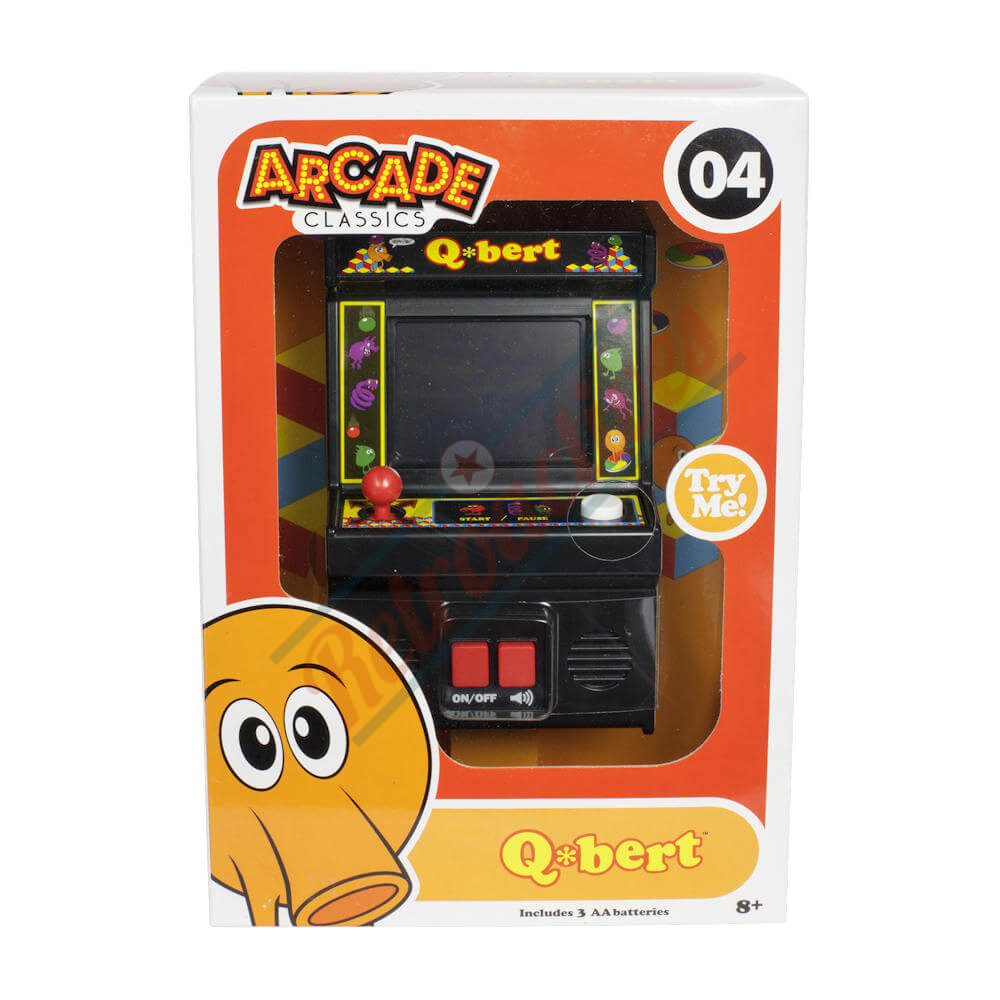 Arcade Classics Qbert Handheld Electronic Game