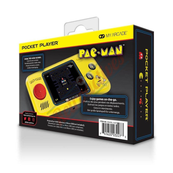My Arcade Pac Man Pocket Player Portable Gaming System 