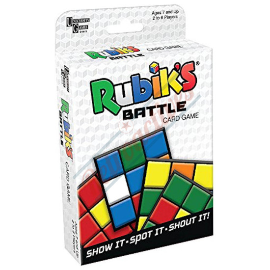 Rubik's Battle Card Game