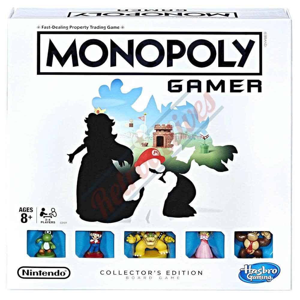  Monopoly The Super Mario Bros. Movie Edition Kids Board Game,  Family Games for Super Mario Fans, Includes Bowser Token, Ages 8+ : Toys &  Games