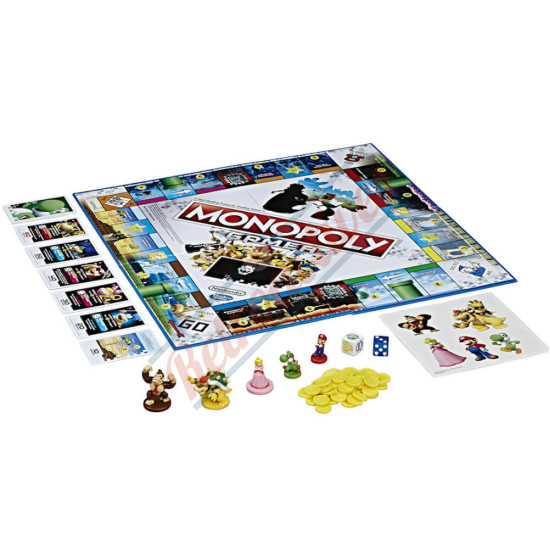 Monopoly Gamer Collector's Edition Board Game-Nintendo