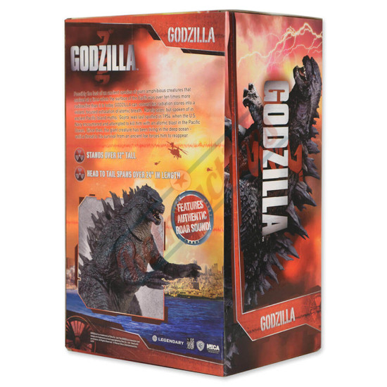 2014 Godzilla – Neca - 24 Inch Head-To-Tail Action Figure - 2014 Godzilla Movie Figure