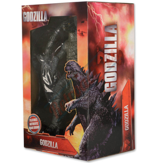 2014 Godzilla – Neca - 24 Inch Head-To-Tail Action Figure - 2014 Godzilla Movie Figure