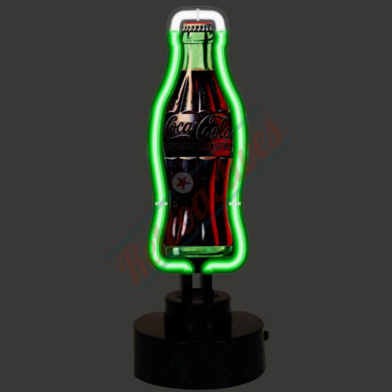 Vintage Coca-Cola Bottle Neon Sculpture