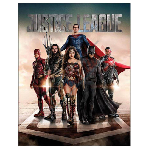 Justice League Super Heroes Tin Sign Justice League Super Heroes Tin Sign