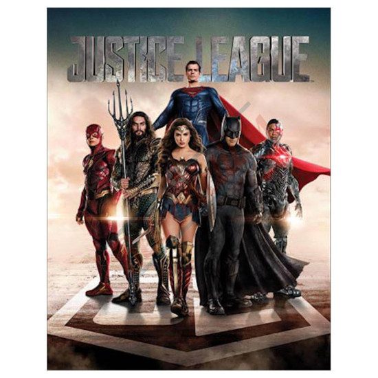 Justice League Super Heroes Tin Sign