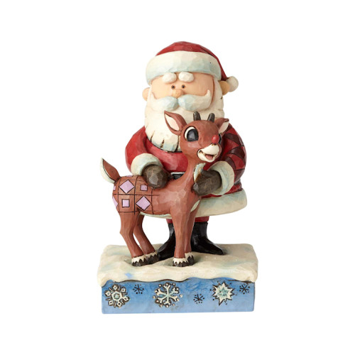 Hermey Hugging Rudolph Figurine By Jim Shore