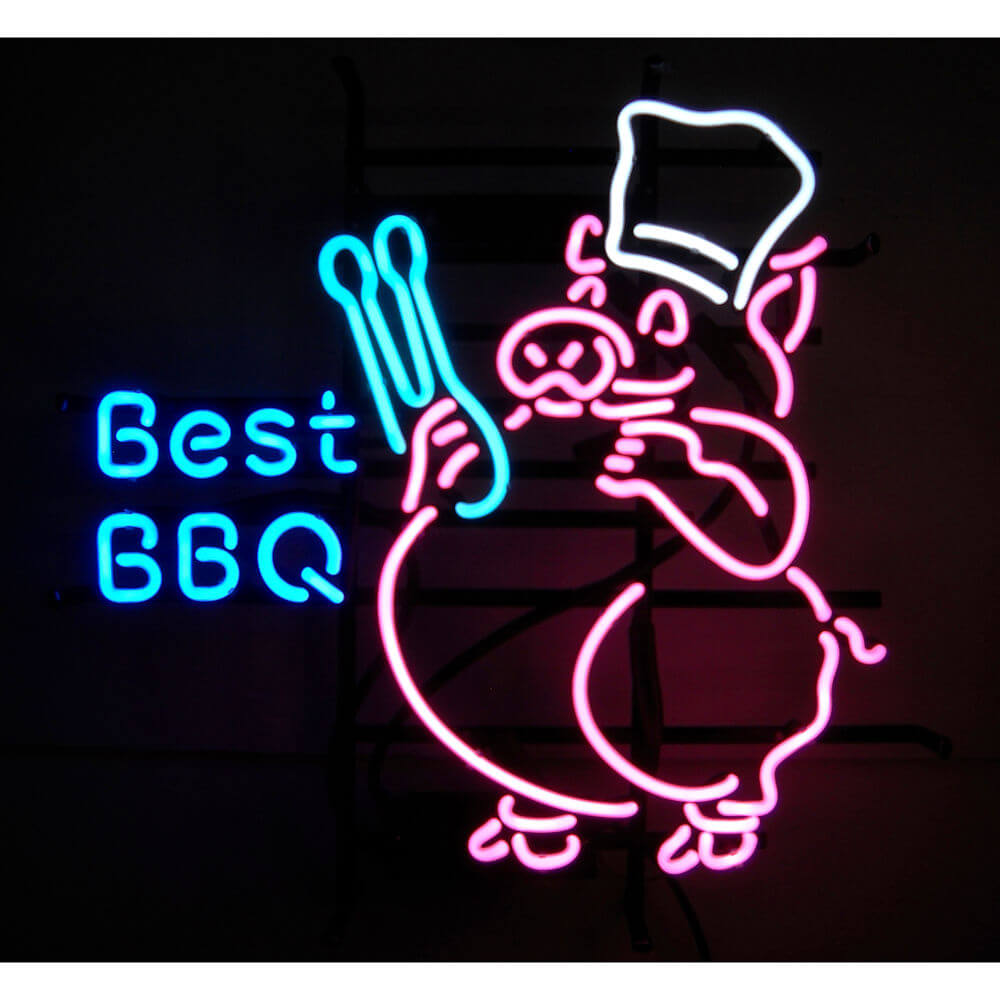 Fries Fast Food Standard Neon Sign