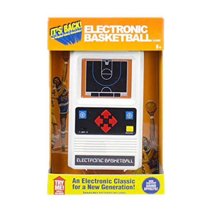 Classic Retro Handheld Electronic Basketball Game Retroactives Com