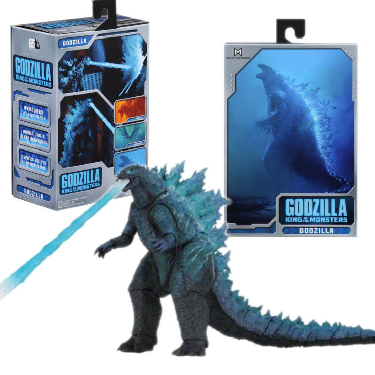 2019 Godzilla – Neca - King of Monsters - 12 Inch Head-to-Tail Action  Figure – Godzilla V2 - 2019 Godzilla Movie Figure