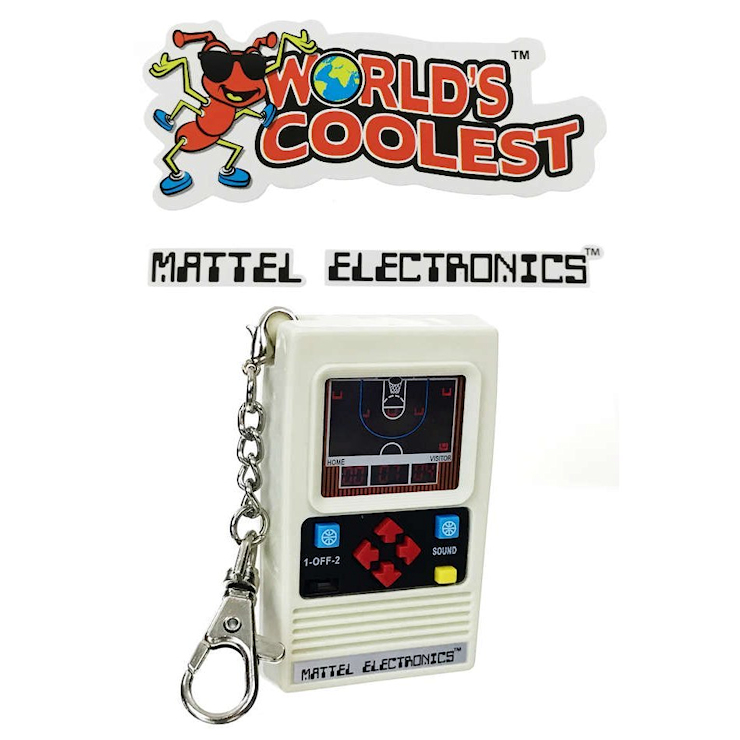 Baseball Handheld Keychain Game World's Coolest Mattel Electronic Games 