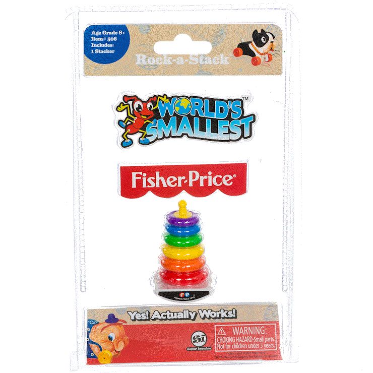 fisher price stacking rings age