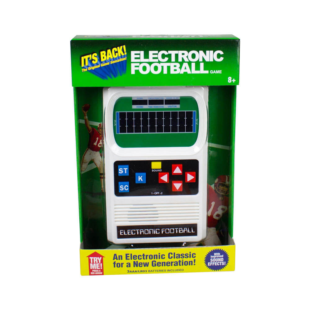 Mattel Electronic Football Handheld Game Retro S1 for sale online 