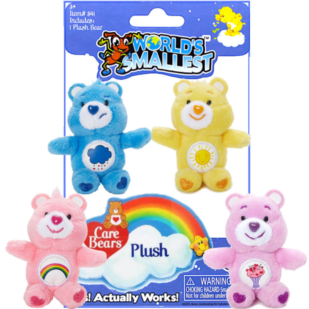 Toy Assortme World's Smallest: Care Bears Assortment Random Color New Toy 