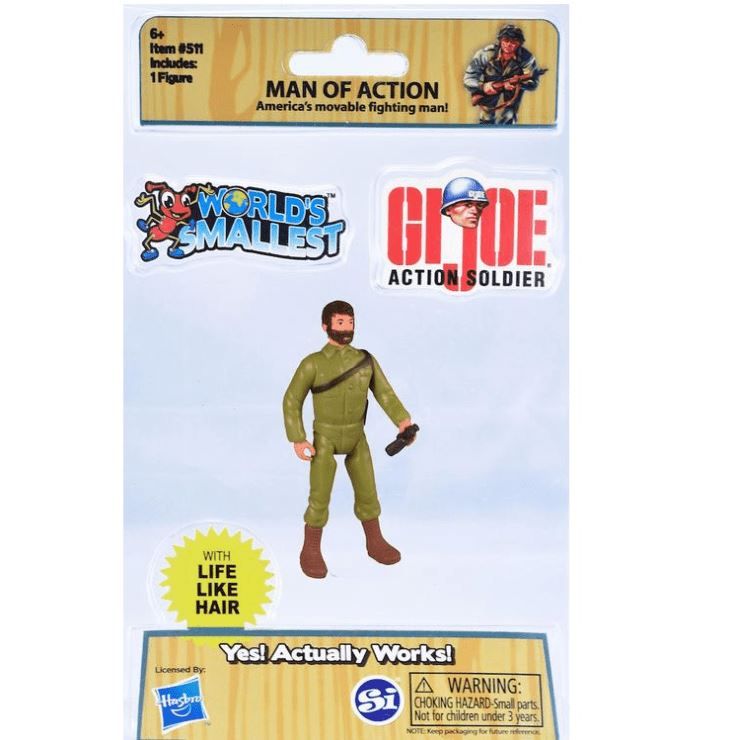 NEW UNOPENED 2016 Hasbro World's Smallest GI Joe Action Soldier 3" 