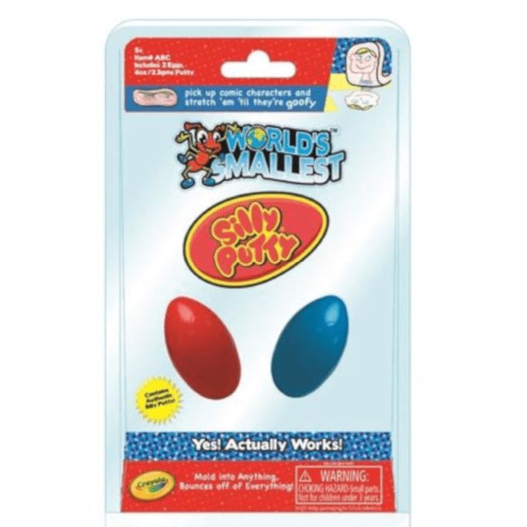 World's Smallest Silly Putty  Miniature Game RETRO Toy NEW 