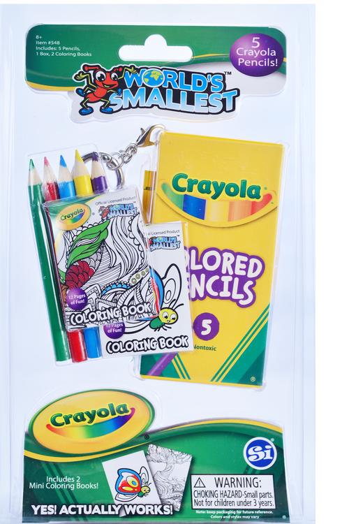 Download Worlds Smallest Crayola Coloring Set | Retroactives.com