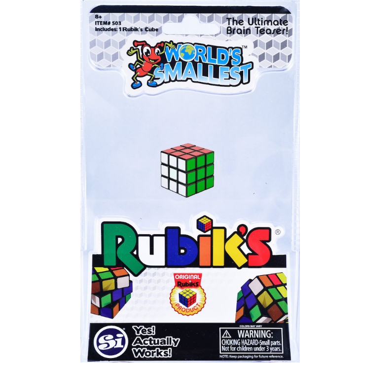 World S Smallest Rubik S Cube Retroactives Com
